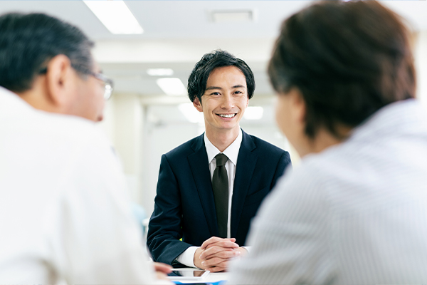 「駅近」＆「分かりやすい説明」で相談しやすい